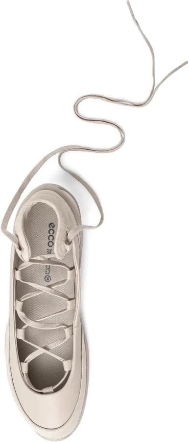 ECCO Ballerina's met veters Grijs - Foto 4