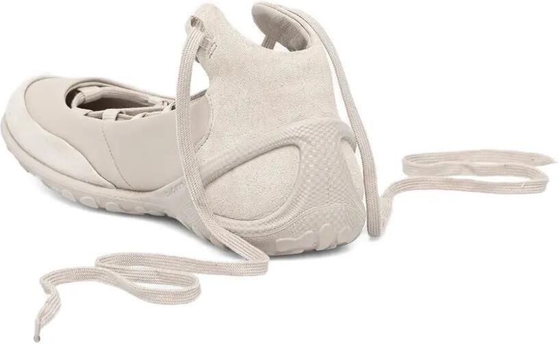 ECCO Ballerina's met veters Grijs - Foto 3