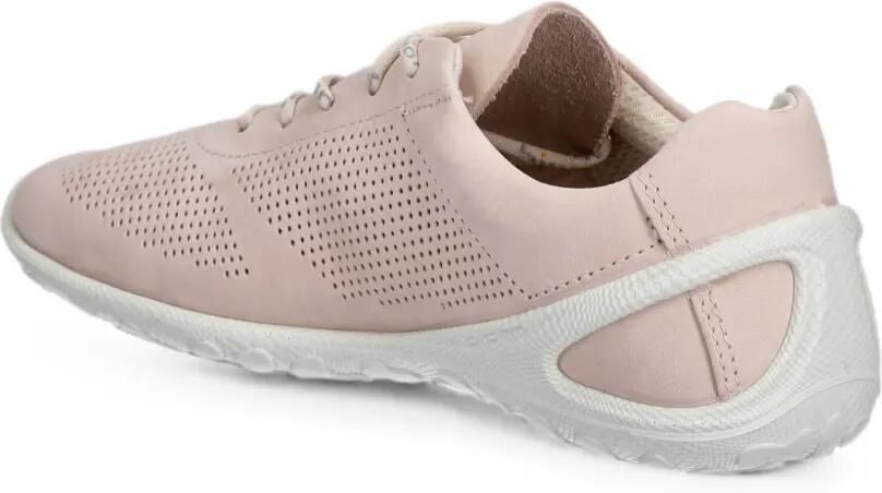 ECCO Biom Elite geperforeerde leren sneakers Roze - Foto 2