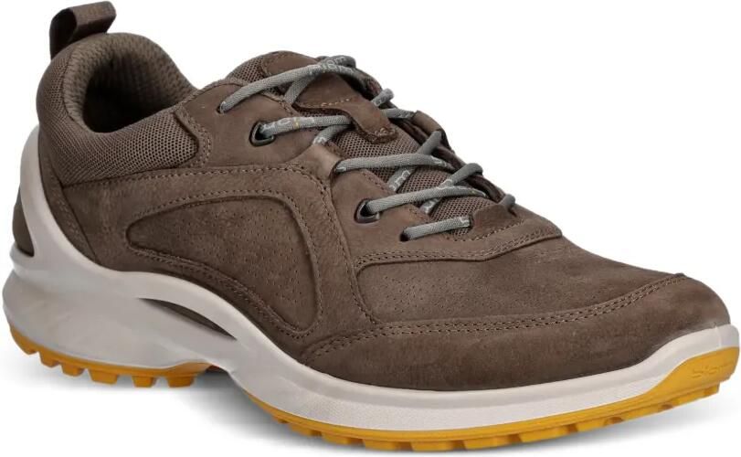 ECCO Biom Energi leren sneakers met geperforeerde details Bruin - Foto 2
