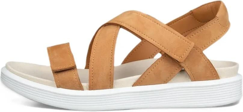 ECCO crossover touch-strap sandals Bruin
