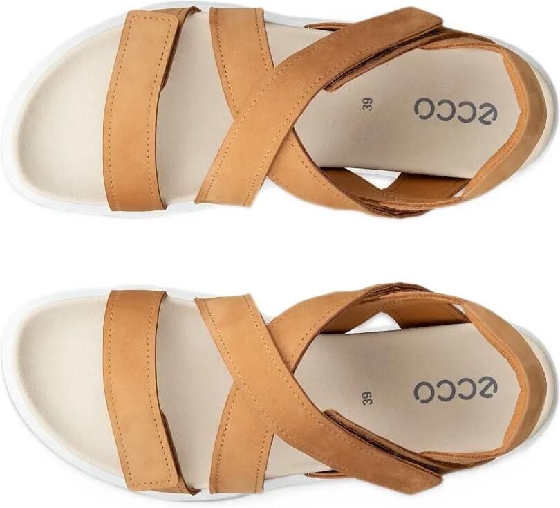 ECCO crossover touch-strap sandals Bruin - Foto 2