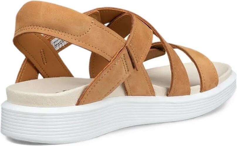 ECCO crossover touch-strap sandals Bruin - Foto 4