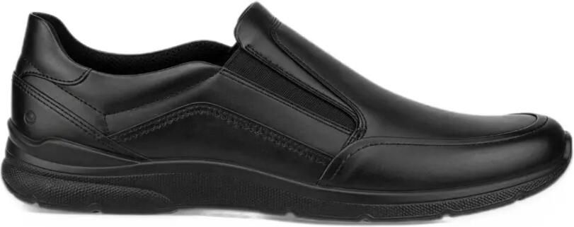 ECCO Irving slip-on leather sneakers Zwart