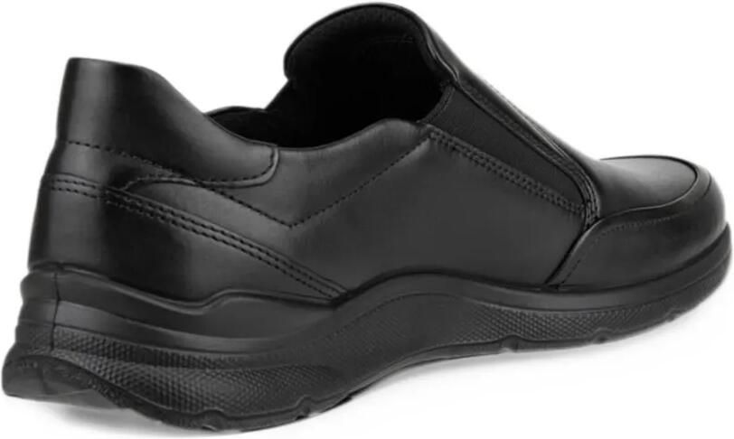 ECCO Irving slip-on leather sneakers Zwart - Foto 2