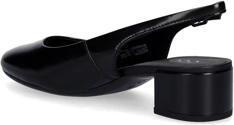 ECCO Liva 35 slingback pumps met blokhak Zwart - Foto 3