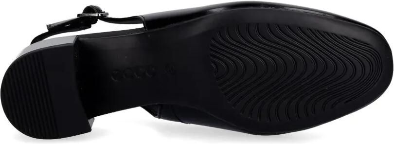 ECCO Liva 35 slingback pumps met blokhak Zwart - Foto 5
