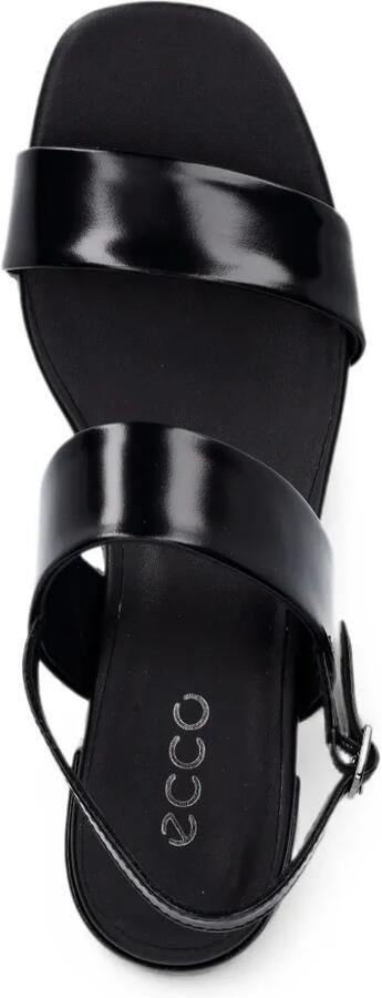 ECCO Liva leren sandalen met gespsluiting Zwart - Foto 4