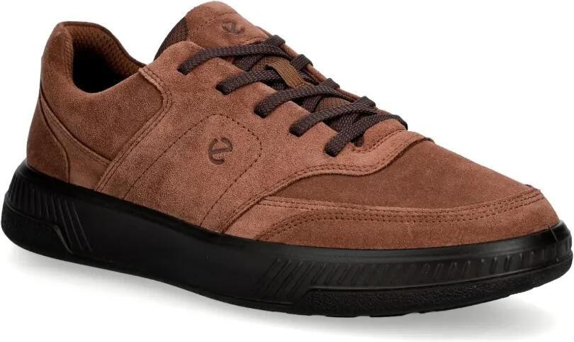 ECCO Move suède sneakers met logo-reliëf Bruin - Foto 3