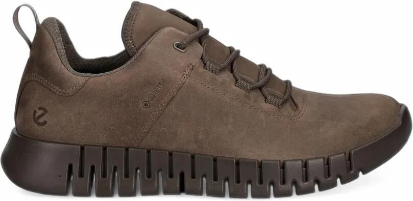 ECCO Nubuck Gore-Tex sneakers Bruin
