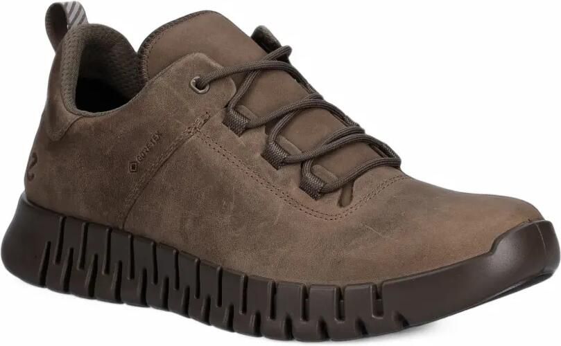 ECCO Nubuck Gore-Tex sneakers Bruin - Foto 3