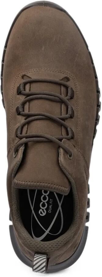 ECCO Nubuck Gore-Tex sneakers Bruin - Foto 4