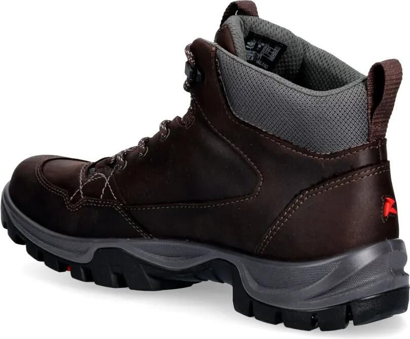 ECCO Receptor Trekk leren wandellaarzen Bruin - Foto 2
