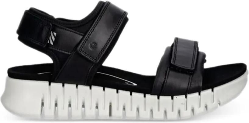 ECCO Sandalen met bandjes Zwart