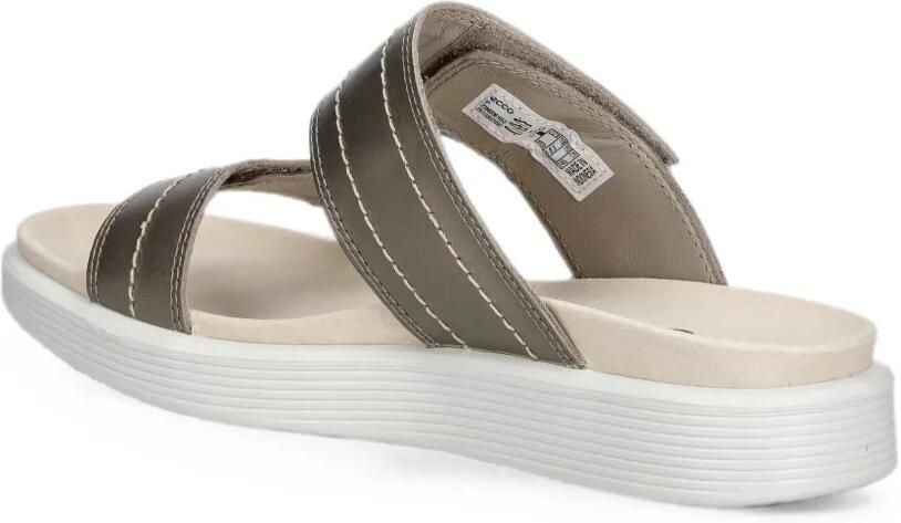 ECCO Sandalen met klittenband Beige - Foto 2