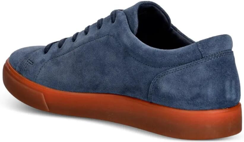 ECCO Soft 10 suède low-top sneakers Blauw - Foto 3