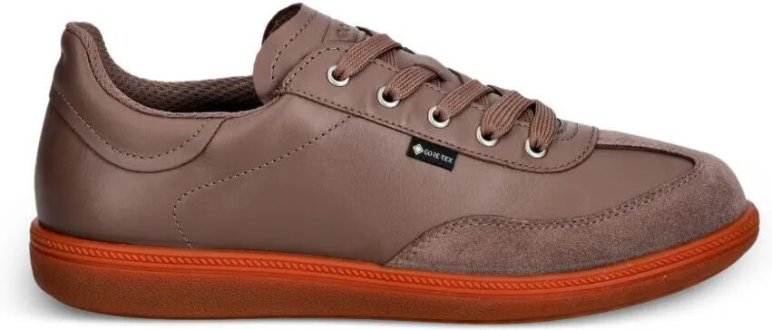 ECCO Soft 11 leren low-top sneakers Bruin
