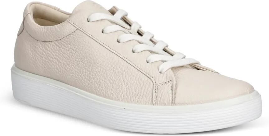 ECCO Soft leren sneakers Beige - Foto 3