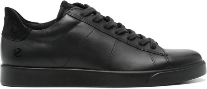 ECCO Lite M leren sneakers Zwart