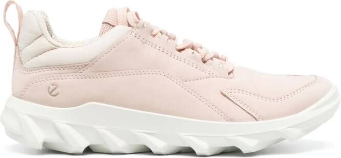 ECCO MX suède sneakers Roze