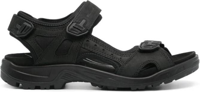 ECCO Offroad panelled sandals Zwart