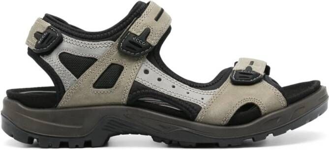 ECCO Offroad touch-strap sandals Groen