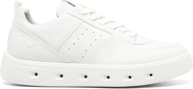 ECCO Street leren sneakers Beige