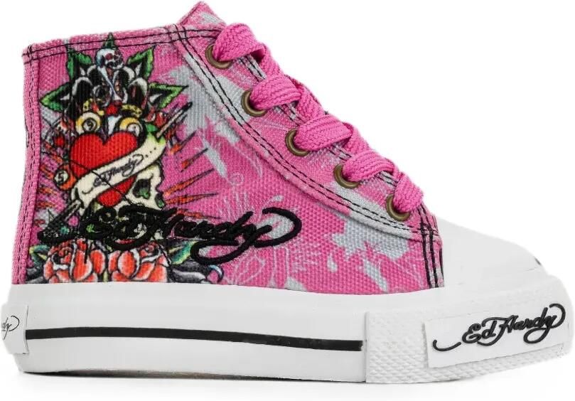 ED HARDY KIDS High-top sneakers Roze - Foto 2