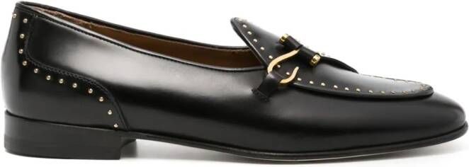 Edhen Milano Comporta loafers met studs Zwart