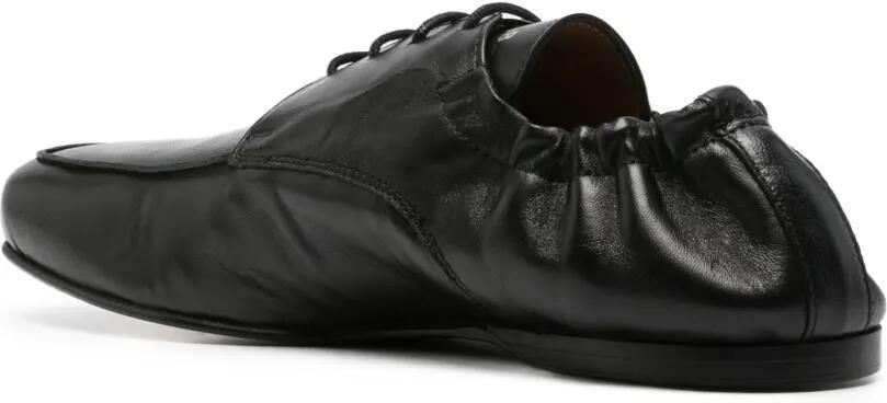 EGONlab. Leren derby schoenen Zwart - Foto 3