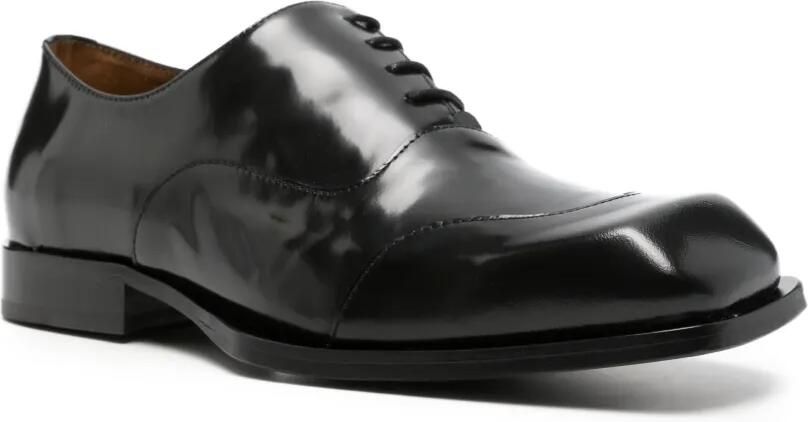 EGONlab. Leren Oxford schoenen Zwart - Foto 2