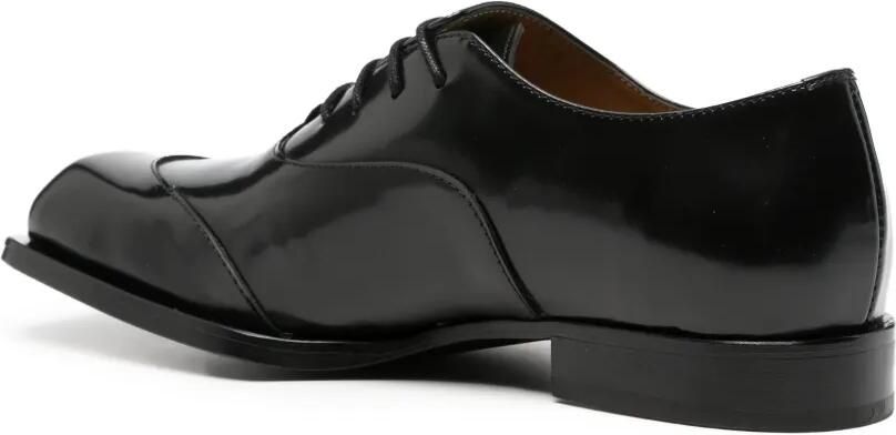 EGONlab. Leren Oxford schoenen Zwart - Foto 3