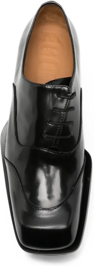 EGONlab. Leren Oxford schoenen Zwart - Foto 4