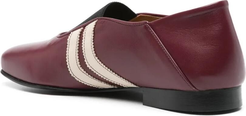 EGONlab. Loafers met gestreept detail Rood - Foto 3