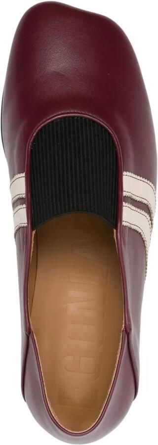 EGONlab. Loafers met gestreept detail Rood - Foto 4