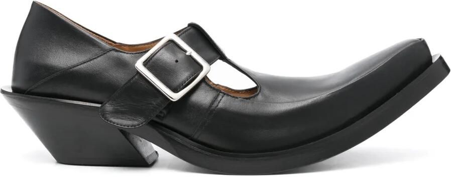 EGONlab. Loafers met spikes Zwart