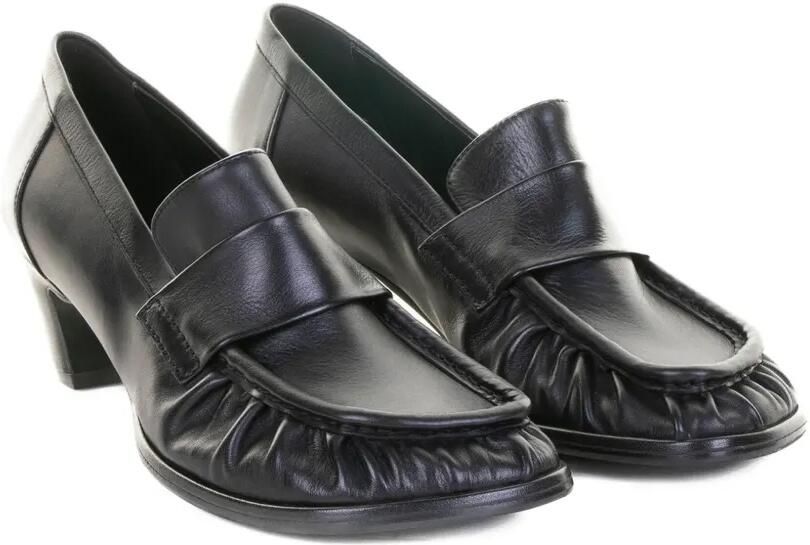 Elena Iachi 50 mm leren pumps met hak Zwart