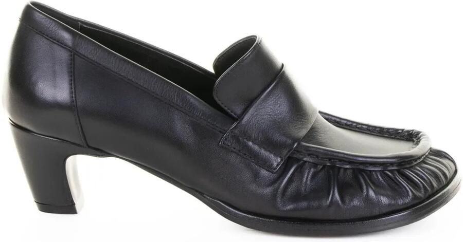Elena Iachi 50 mm leren pumps met hak Zwart - Foto 3