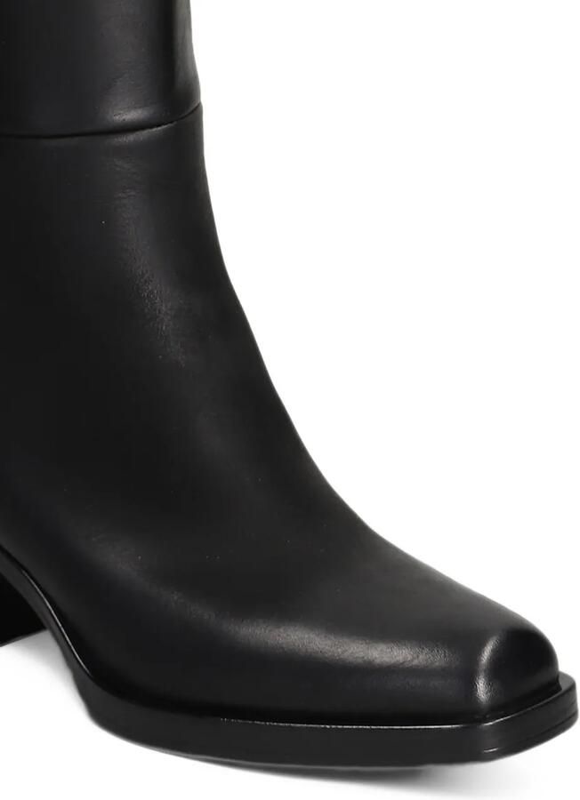 Elena Iachi Aramis Ebony logo-embroidered knee-high boots Zwart - Foto 2