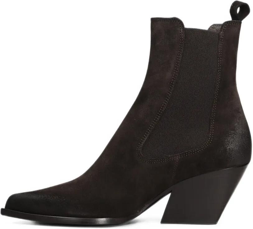 Elena Iachi Beatles distressed-effect cowboy boots Bruin