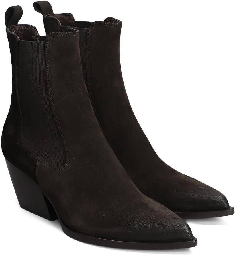 Elena Iachi Beatles distressed-effect cowboy boots Bruin - Foto 2