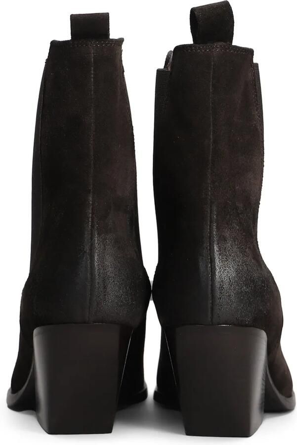 Elena Iachi Beatles distressed-effect cowboy boots Bruin - Foto 3