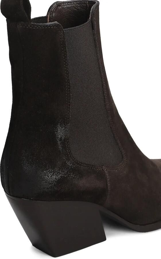 Elena Iachi Beatles distressed-effect cowboy boots Bruin - Foto 4