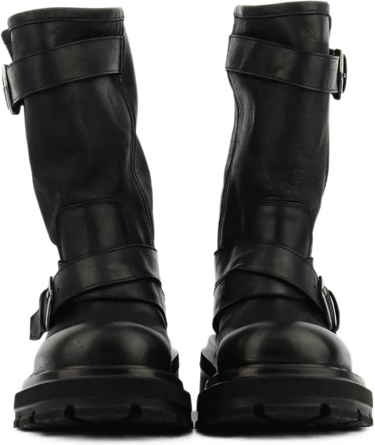 Elena Iachi Biker boots met gespbandje Zwart - Foto 3