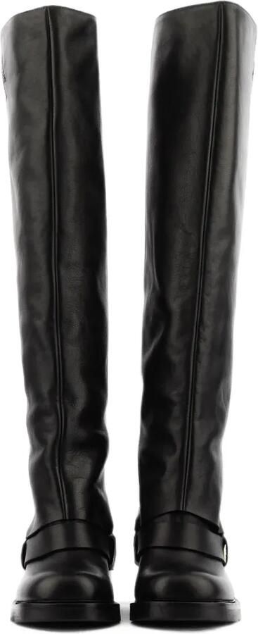 Elena Iachi buckle-detail leather boots Zwart - Foto 5