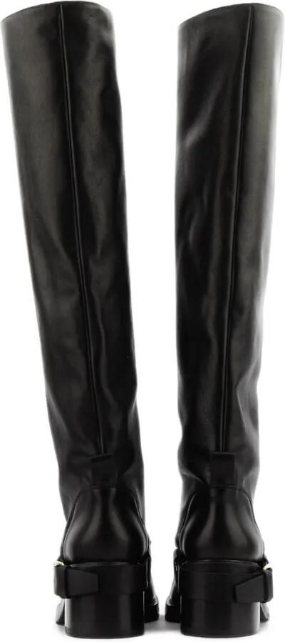 Elena Iachi buckle-detail leather boots Zwart - Foto 4