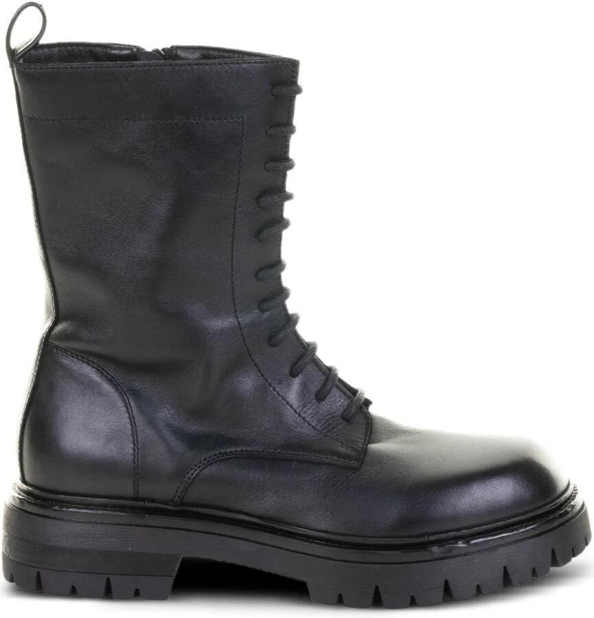 Elena Iachi Combat boots met veters Zwart - Foto 2