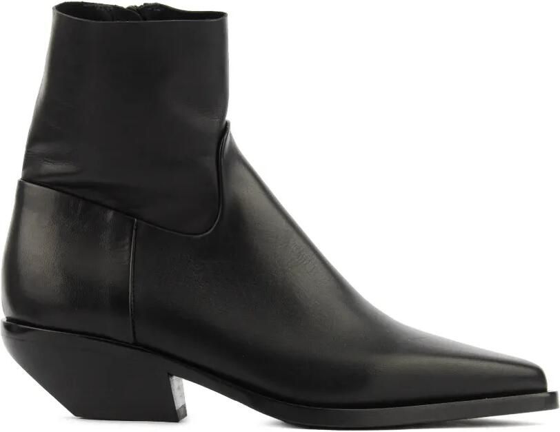 Elena Iachi pointed-toe ankle boots Zwart