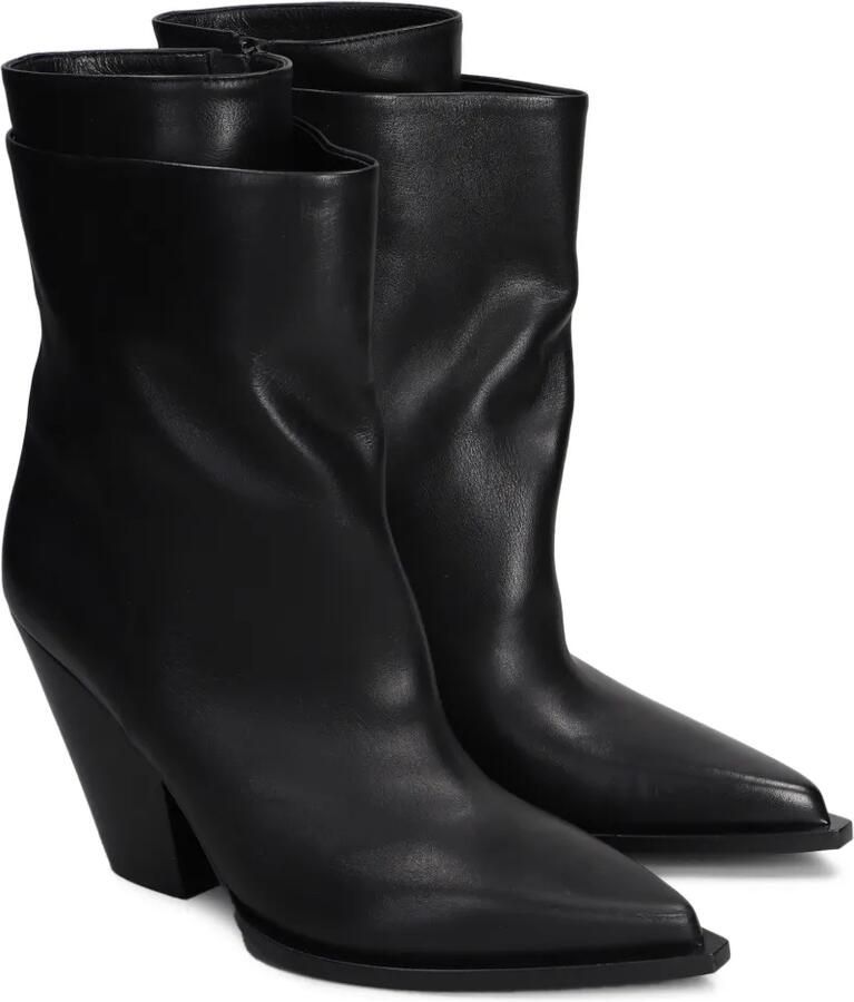 Elena Iachi pointed-toe leather boots Zwart - Foto 2