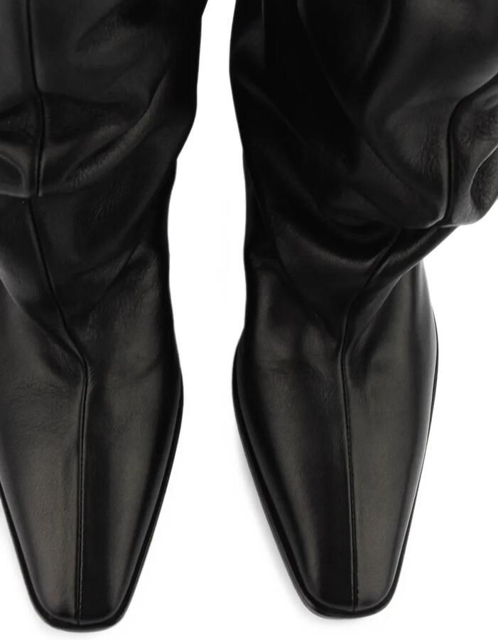 Elena Iachi slouchy buckled boots Zwart - Foto 2